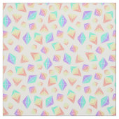 Muster für geometrische Kristalle bei Pastel Rainb Stoff (Muster)