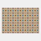 Muster für geometrische Pop-Farbblöcke Geschenkpapier Set (Vorderseite)