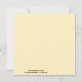 Muster für geometrische Pop-Farbblöcke Karte (Rückseite)