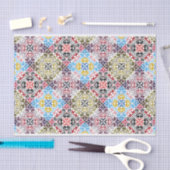 Muster für geometrische Quadrate Seidenpapier (Handwerk)