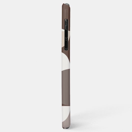 Muster für geometrische Rücken-Krümmer - Terra Bro Case-Mate iPhone Hülle (Hinten/Links)