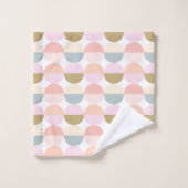 Muster für geometrische Schaltkreise Badhandtuch Set (Waschlappen)