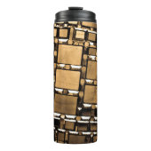 Muster für geometrische Spiegelung Thermosbecher (Vorderseite)