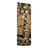 Muster für geometrische Spiegelung Thermosbecher (Nach rechts gedreht)