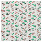 Muster für geometrische Waldtiere Stoff (Muster)