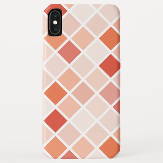 Muster für geometrisches Quadrat Case-Mate iPhone Hülle (Rückseite)