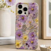 Muster für gepresste Blume-Wildblume Case-Mate iPhone Hülle