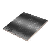 Muster für gepunktete Bursts - Schwarz, Grau, Weiß Fliese (Seite)