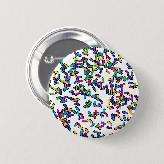 Muster für gescatte Sprinkles Button (Vorne & Hinten)