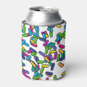 Muster für gescatte Sprinkles Dosenkühler (Kanne Vorderseite)