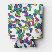 Muster für gescatte Sprinkles Dosenkühler (Vorderseite)