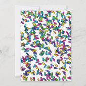 Muster für gescatte Sprinkles Einladung (Vorderseite)