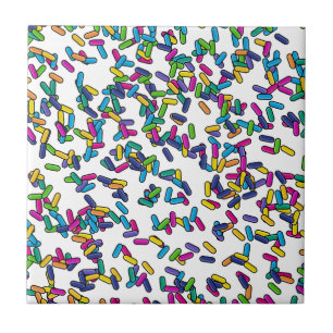Muster für gescatte Sprinkles Fliese