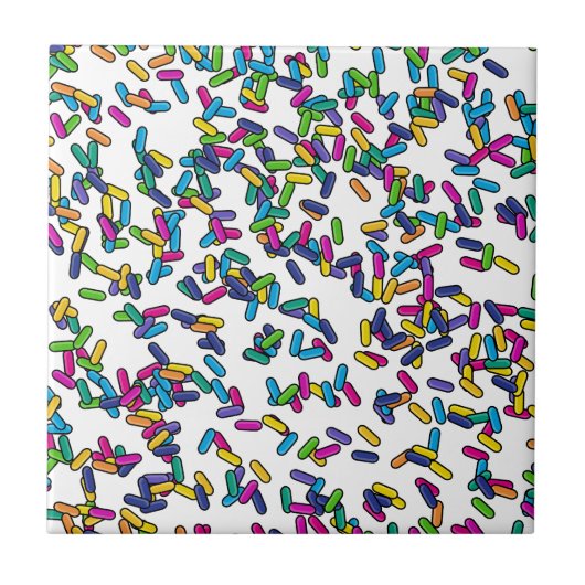 Muster für gescatte Sprinkles Fliese (Vorderseite)