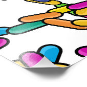 Muster für gescatte Sprinkles Fotodruck (Ecke)