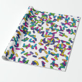 Muster für gescatte Sprinkles Geschenkpapier (Ungerollt)