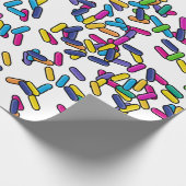 Muster für gescatte Sprinkles Geschenkpapier (Ecke)