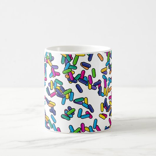 Muster für gescatte Sprinkles Kaffeetasse (Mittel)
