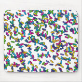 Muster für gescatte Sprinkles Mousepad (Vorne)