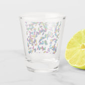 Muster für gescatte Sprinkles Schnapsglas (Rückseite)