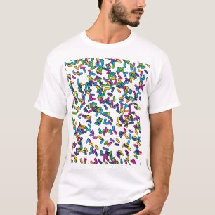 Muster für gescatte Sprinkles T-Shirt