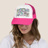 Muster für gescatte Sprinkles Truckerkappe (Beispiel)