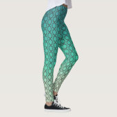 Muster für gescrollte Rahmen Leggings (Rechts)