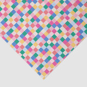 Muster für gespielte Multicolor-Blöcke Seidenpapier (Ausschnitt)
