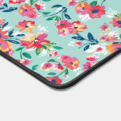 Muster für gestrichene Blume Schreibtischunterlage (Ecke)