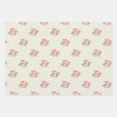 Muster für gestrichene Rose Geschenkpapier Set (Vorderseite 2)