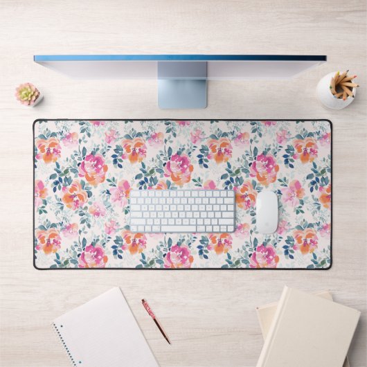 Muster für gestrichene Rose Schreibtischunterlage (Büro 1)