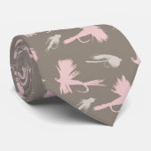 Muster für Girly Fly Lures Krawatte (Gerollt)