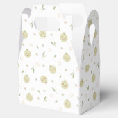 Muster für glückliche Äpfel - Box "Gefallen" Geschenkschachtel (Geöffnet)