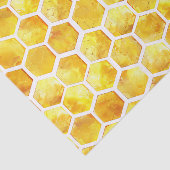 Muster für Gold Honeycomb Seidenpapier (Ausschnitt)