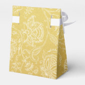 Muster für Gold und Weiß Geschenkschachtel (Rückseite)