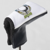 Muster für Golf mit Kleider-Monogramm-Vorlage Golf Headcover (3/4 Vorderseite)