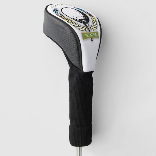 Muster für Golf mit Kleider-Monogramm-Vorlage Headcover (angewinkelt)