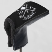 Muster für Golf mit Kleider-Monogramm-Vorlage Headcover (3/4 Vorderseite)