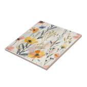 Muster für Gouache Meadow Blume Fliese (Seite)