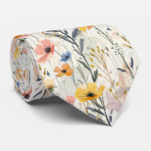 Muster für Gouache Meadow Blume Krawatte (Gerollt)