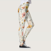 Muster für Gouache Meadow Blume Leggings (Rechts)