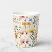 Muster für Gouache Meadow Blume Pappbecher (Rechts)