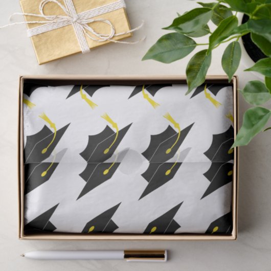 Muster für Graduierungsklammern Seidenpapier (Geschenk)