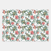 Muster für Granatapfel und Lovebirds Geschenkpapier Set (Vorderseite 3)