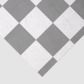 Muster für grau-weiß karierte Karos Seidenpapier (Ausschnitt)