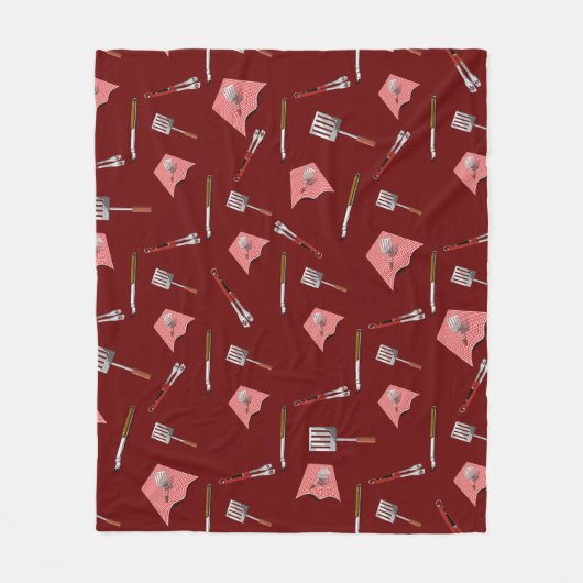 Muster für Grillen Fleecedecke (Vorderseite)