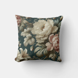 Muster für großes Blumenmotiv 5 Kissen