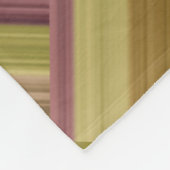 Muster für grün und pflaumengeometrisch geformte S Fleecedecke (Ecke)