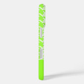 Muster für grün-weiße Hahnentrittmuster Case-Mate iPhone Hülle (Rückseite / Rechts)