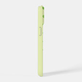 Muster für grüne Äpfel iPhone 15 Hülle (Rechte Seite)